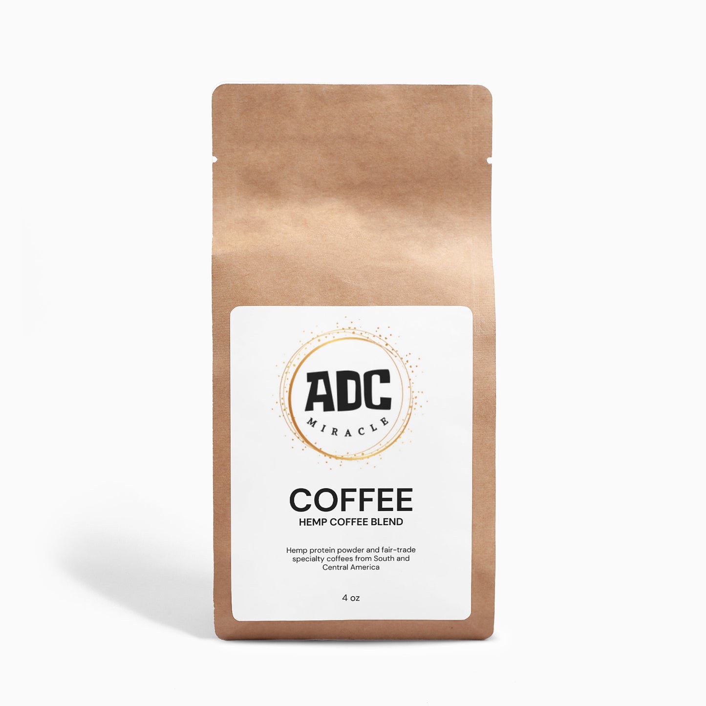 Hemp Coffee Blend - Medium Roast 4oz