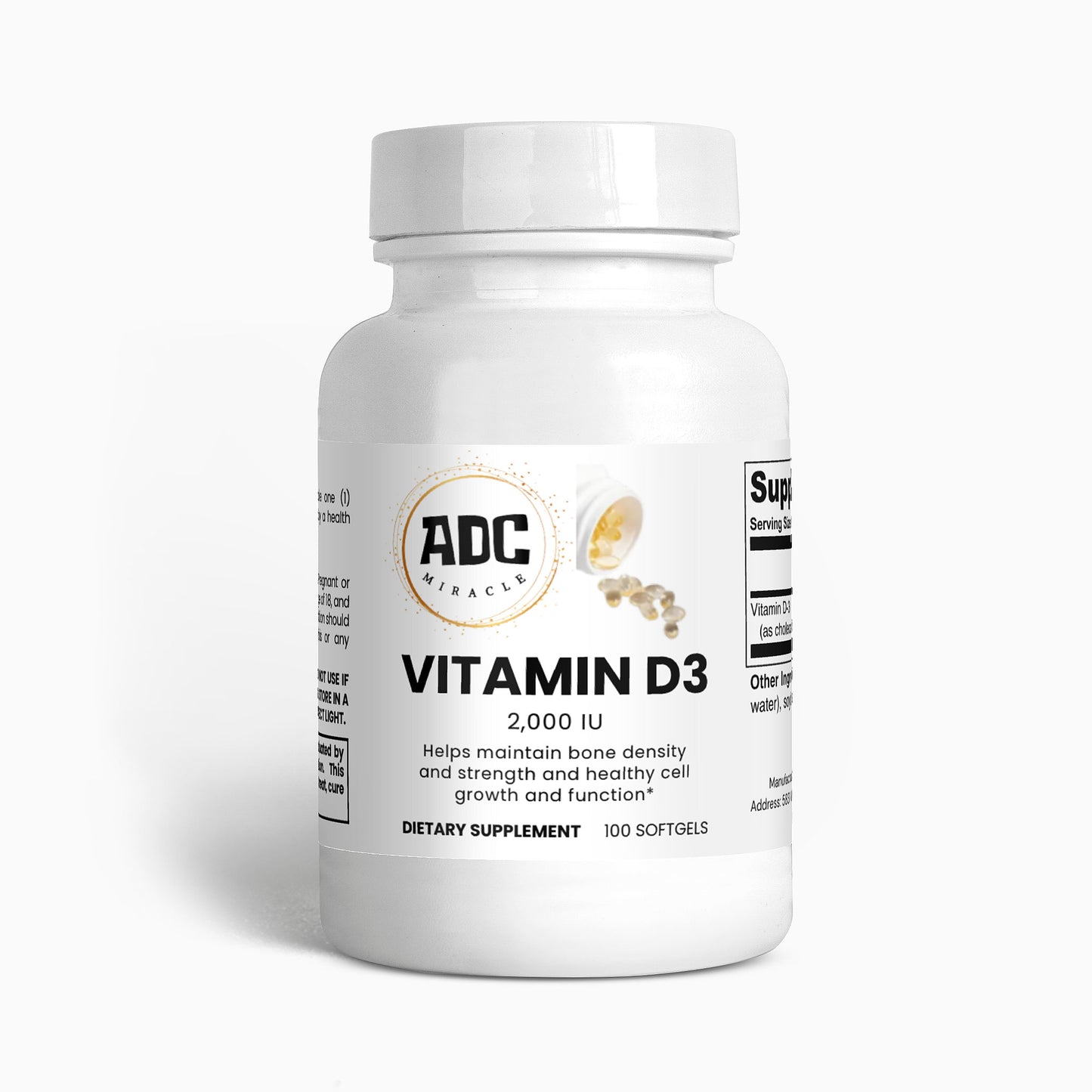 Vitamin D3 2,000 IU