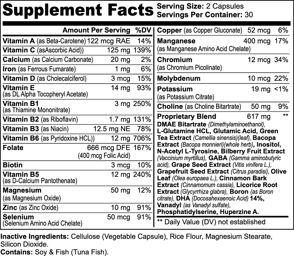 DHA Brain & Focus Formula