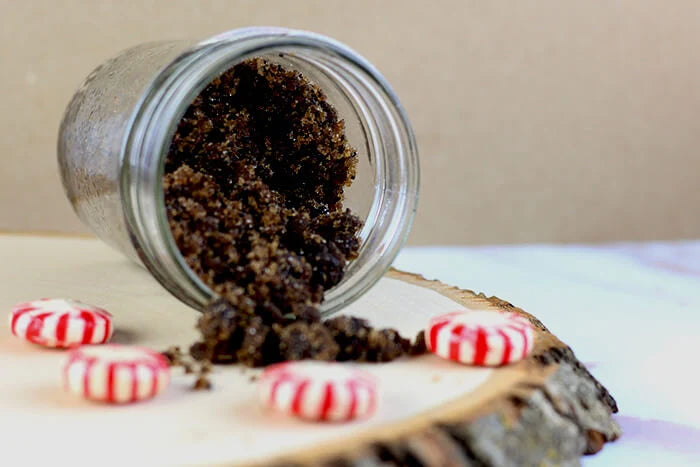 Peppermint Coffee Scrub